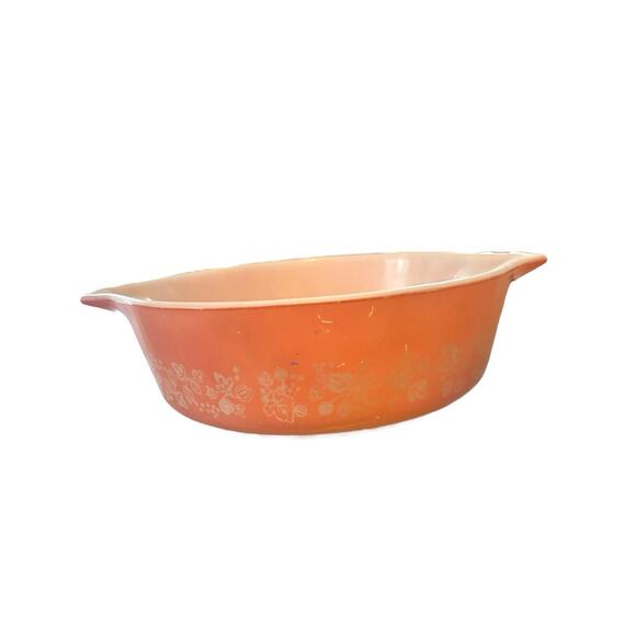 Vintage Pyrex 171 (1 Pint) Pink Gooseberry Casserole Dish Cinderella - Picture 1 of 6